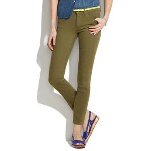Madewell skinny skinny ankle jeans